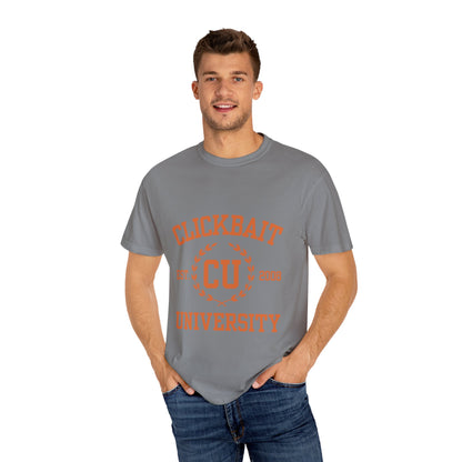 Clickbait University Unisex Garment-Dyed T-shirt - Casual Style for College Students