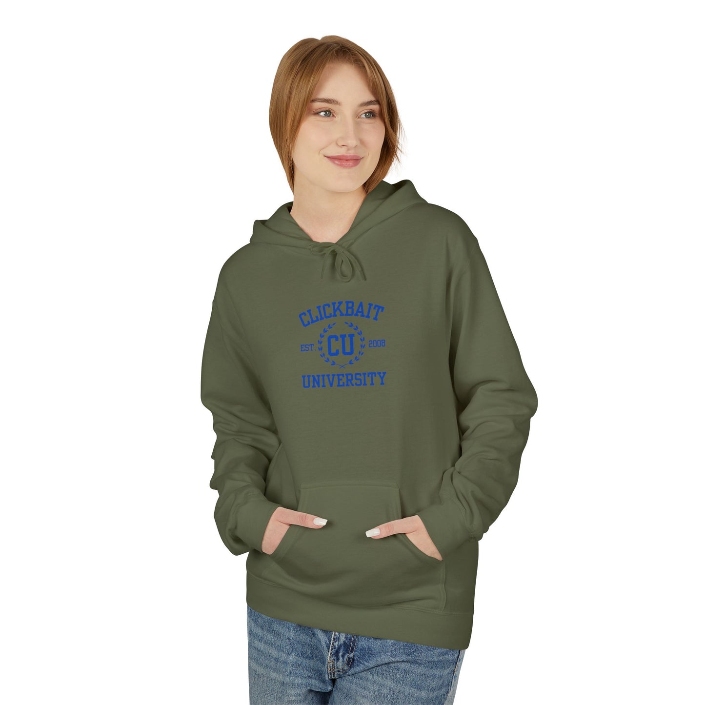 Clickbait University Unisex Midweight Hoodie - Cozy College Style